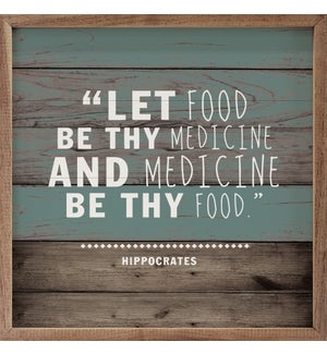 Food And Medicine Stripe Blue